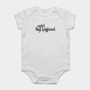 World's Best Boyfriend Baby Bodysuit